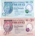Bank Of Ireland 1 5 And 10 Pounds 5 & 10 Pounds, 31. 5.2017